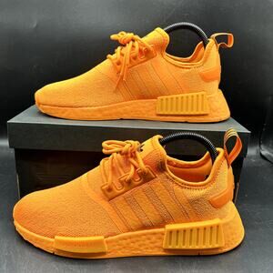 NEW Adidas NMD R1 Women's Shoes Size 7 Bright Orange Sneakers Athletic GV9439